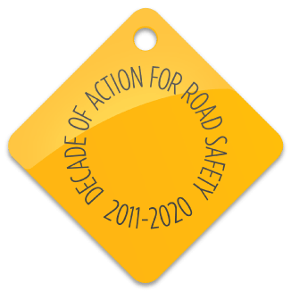 Decade of action for road safety logo 2011 to 2020