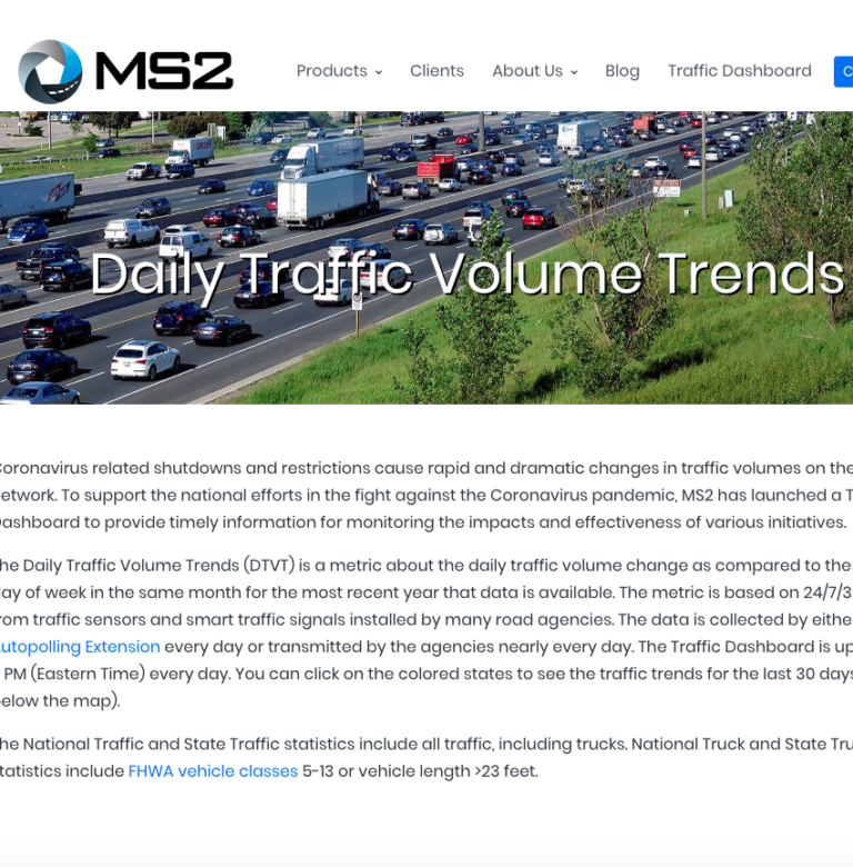 Image for Louisiana Daily Traffic Volume Trends